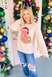 Cuddly Attitude Teddy Bear Holiday Sweater