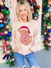 Cuddly Attitude Teddy Bear Holiday Sweater