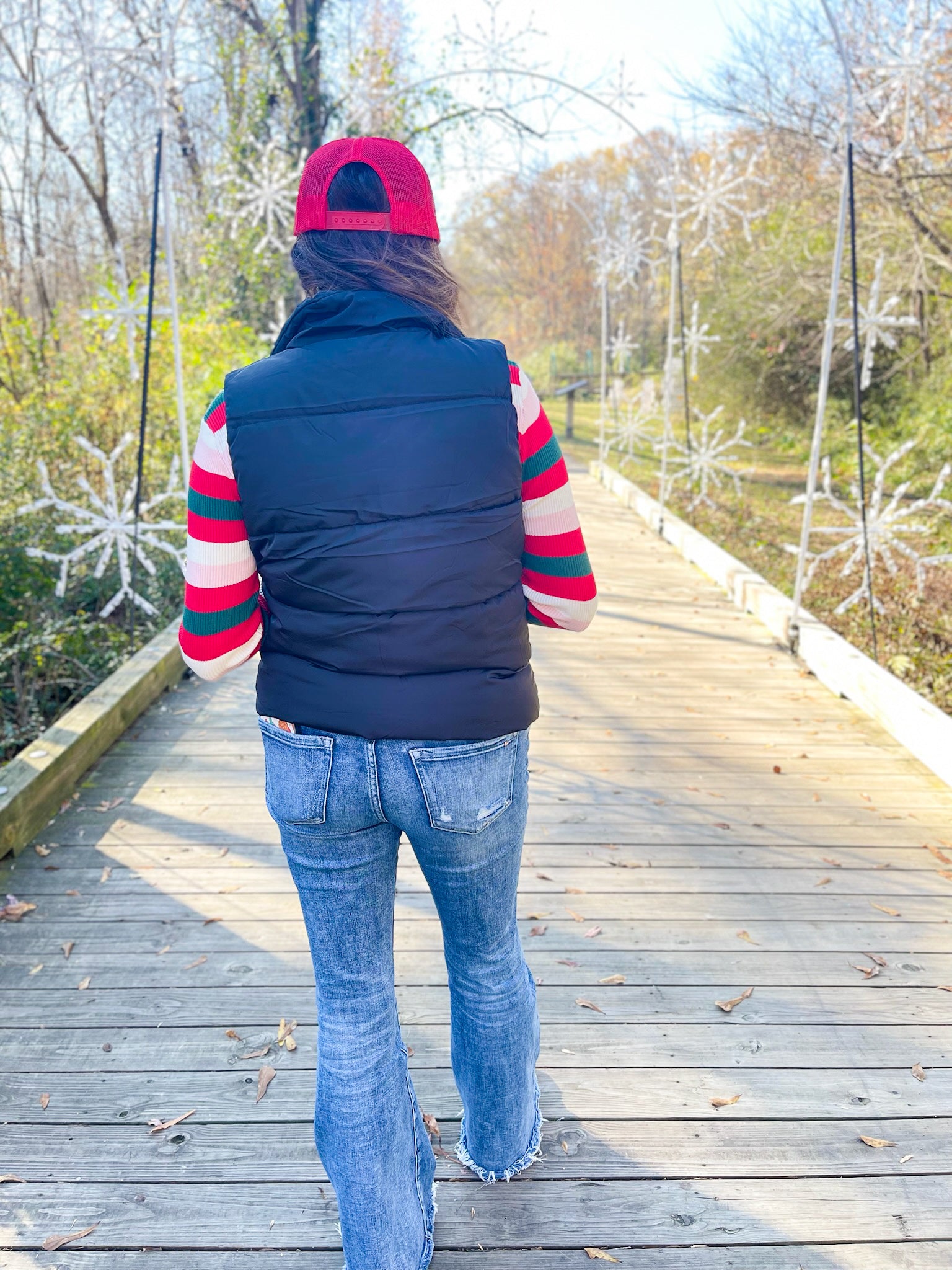 Cabin Bound Wide Quilted Vest