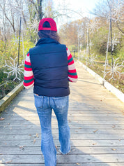 Cabin Bound Wide Quilted Vest