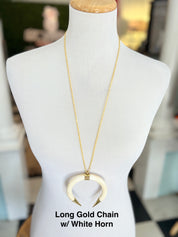 PPB Handmade Horn Necklaces