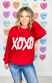 Hugs and Kisses Knit Top