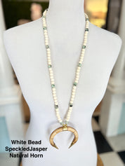 PPB Handmade Horn Necklaces