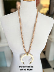 PPB Handmade Horn Necklaces