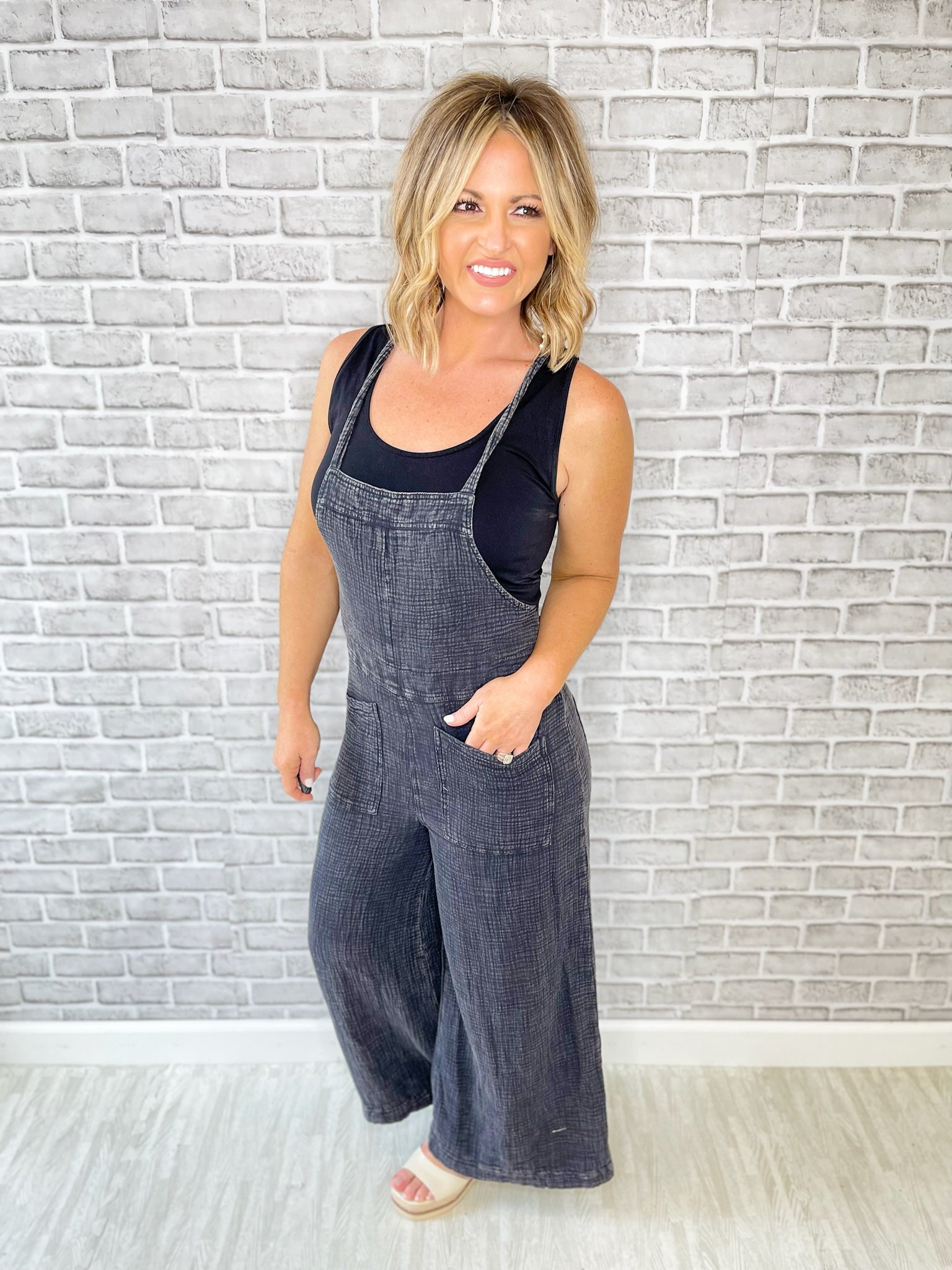 Nothing's Impossible Jumpsuit - Black