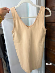 Reversible V or U Neckline Seamless Tank