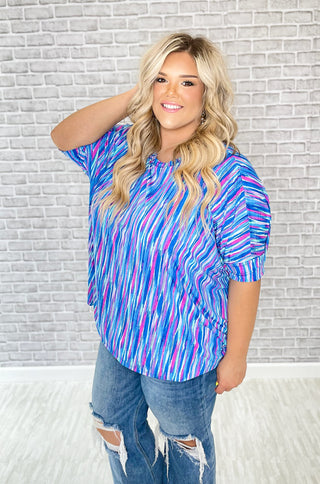 The Taylor Top-Oh So Colorful
