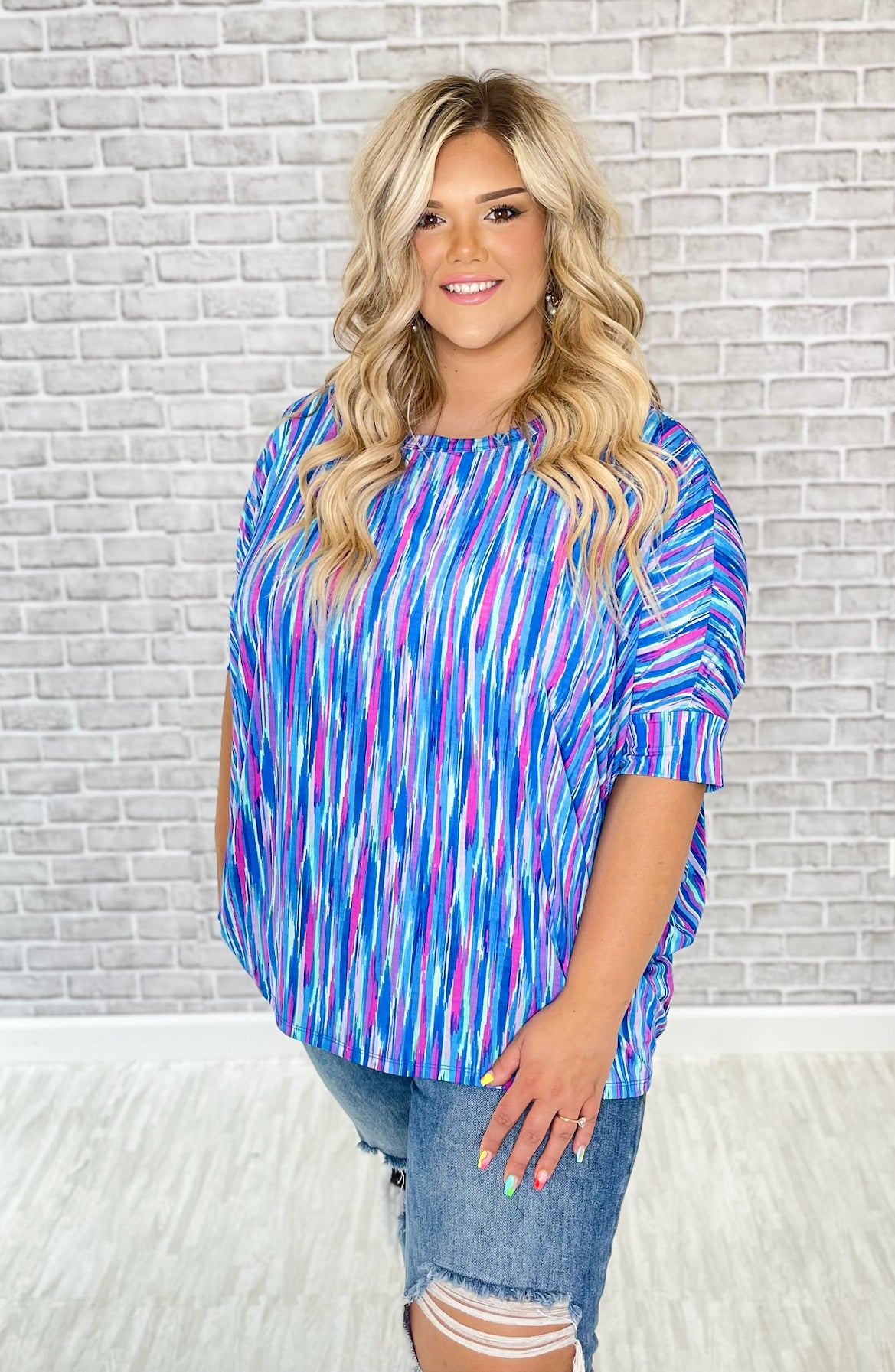 The Dear Scarlett Taylor Top - Oh So Colorful