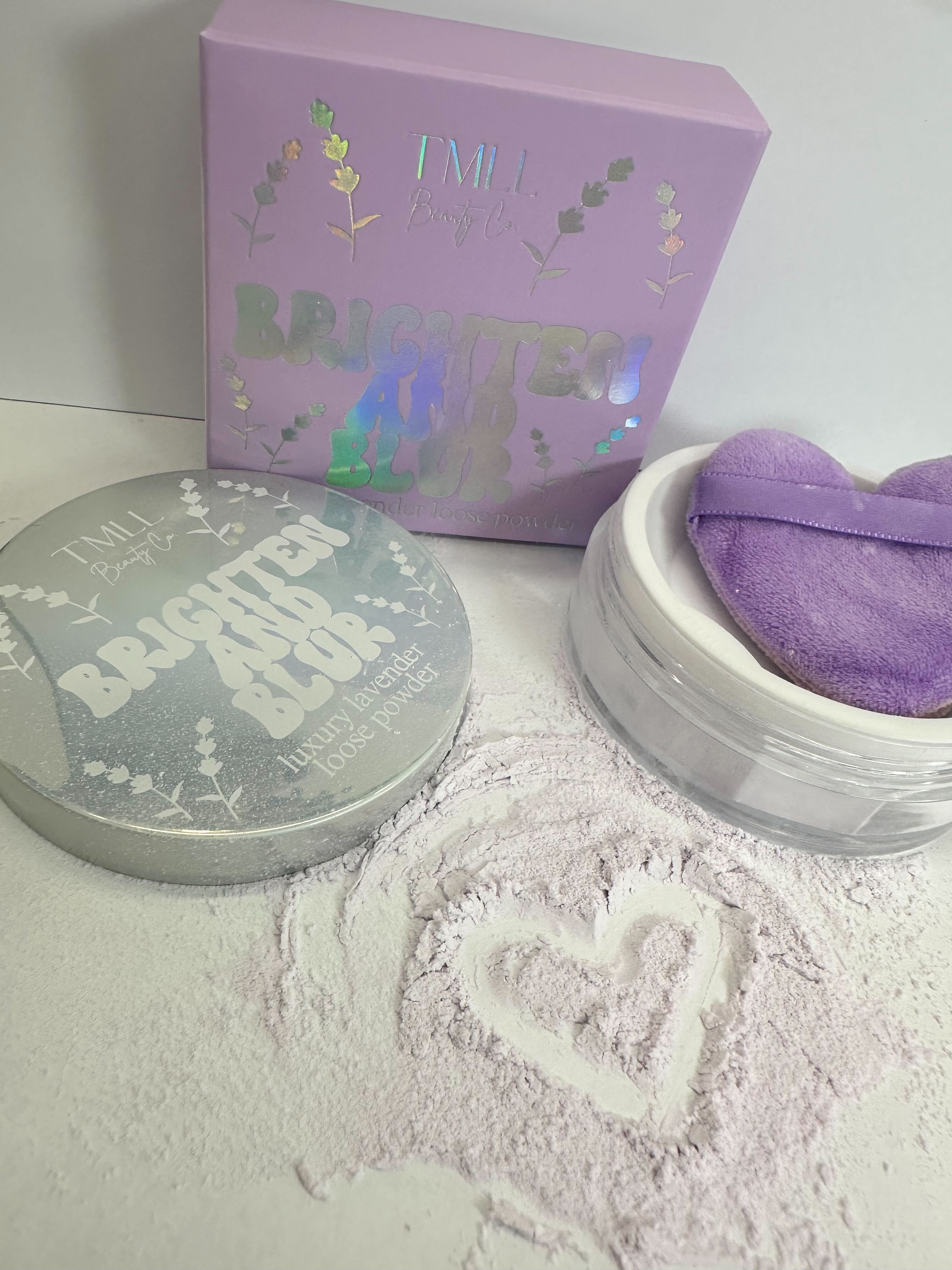 TMLL| Brighten & Blur Lavender Setting Powder