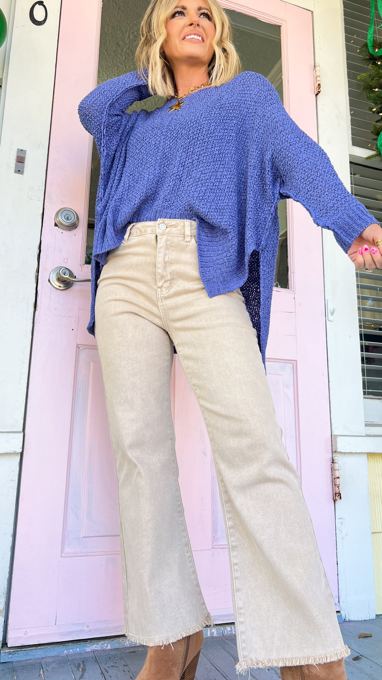 Come As You Are Bootcut Pants - Ash Mocha