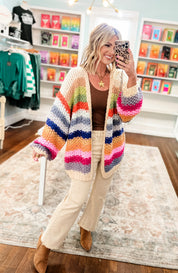 Impressively Sweet Hand Crochet Cardigan