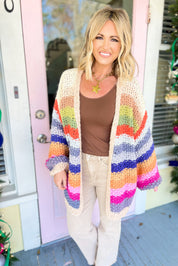 Impressively Sweet Hand Crochet Cardigan