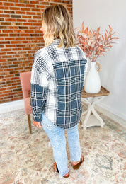 Totally Plaid Oversized Shacket