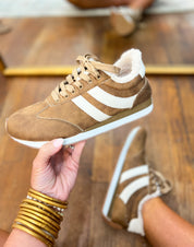 Corkys| Jet Lag Sneaker - Washed Cognac