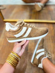 Corkys| Jet Lag Sneaker - Washed Cognac
