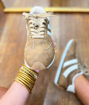 Corkys| Jet Lag Sneaker - Washed Cognac