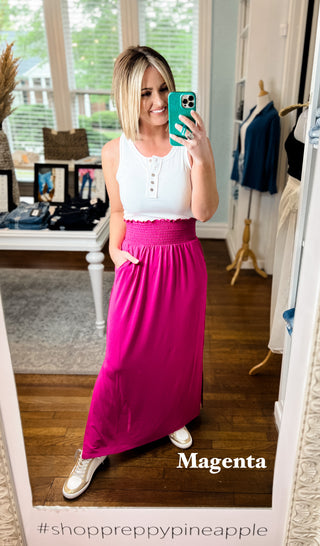 Make it Yours Maxi Skirt
