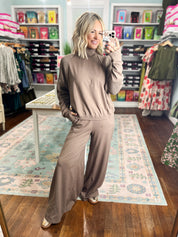 Make It Your Own Textured Sleeve Set - Mocha Latte