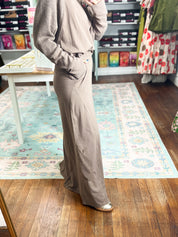 Make It Your Own Textured Sleeve Set - Mocha Latte