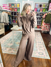 Make It Your Own Textured Sleeve Set - Mocha Latte