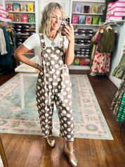 Spot Check Twill Overall - Mocha