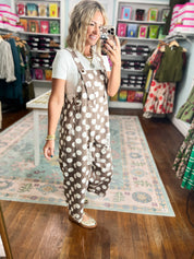 Spot Check Twill Overall - Mocha