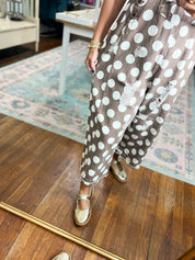 Spot Check Twill Overall - Mocha