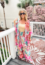 Cabana Crew Vacay Kimono