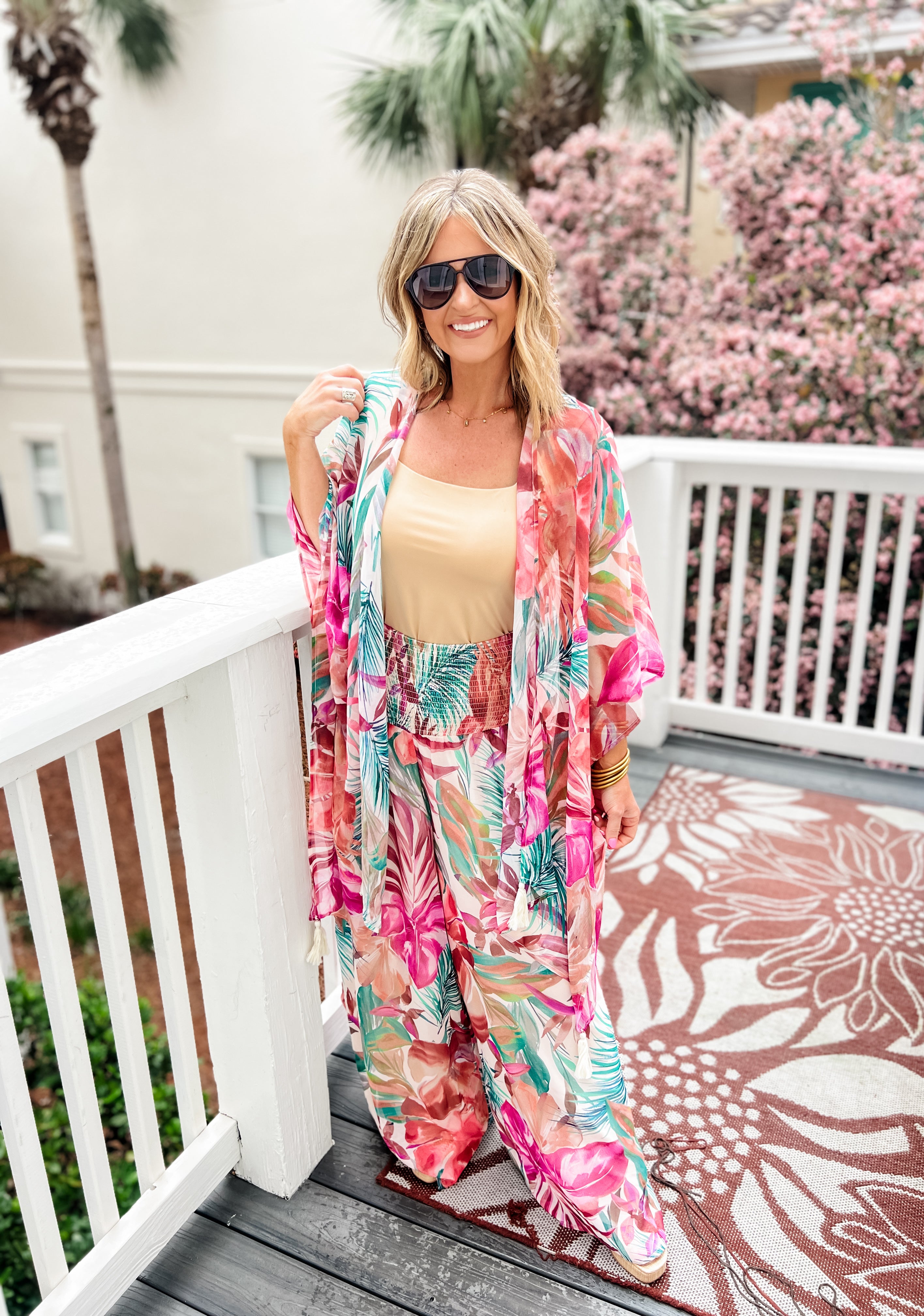 Cabana Crew Vacay Kimono