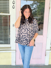 Wild Side Top - Brown/Black