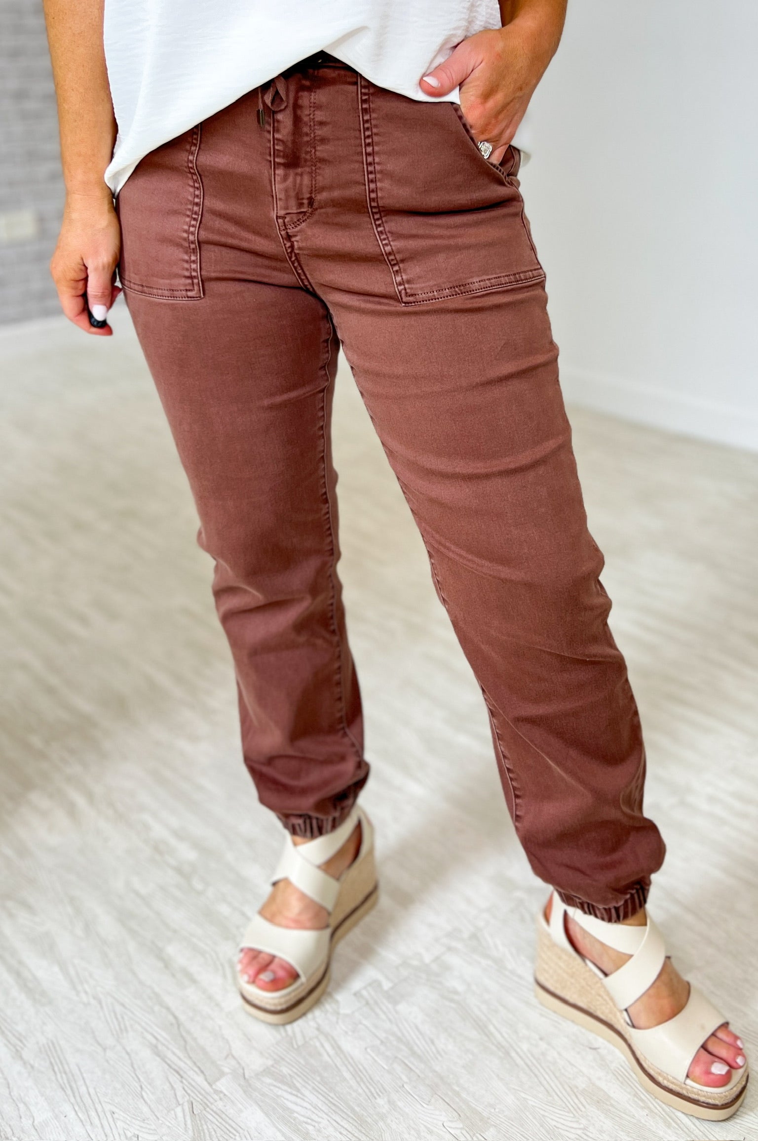 Live Again High Rise Crop Joggers