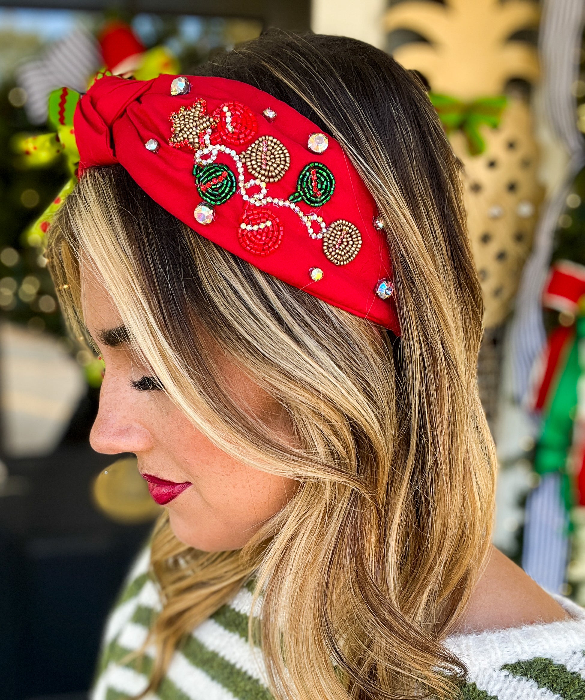 Christmas Ornament Headband