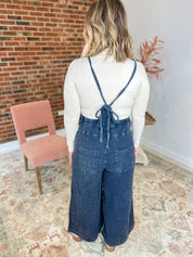 Nothing's Impossible Jumpsuit - Faded Denim