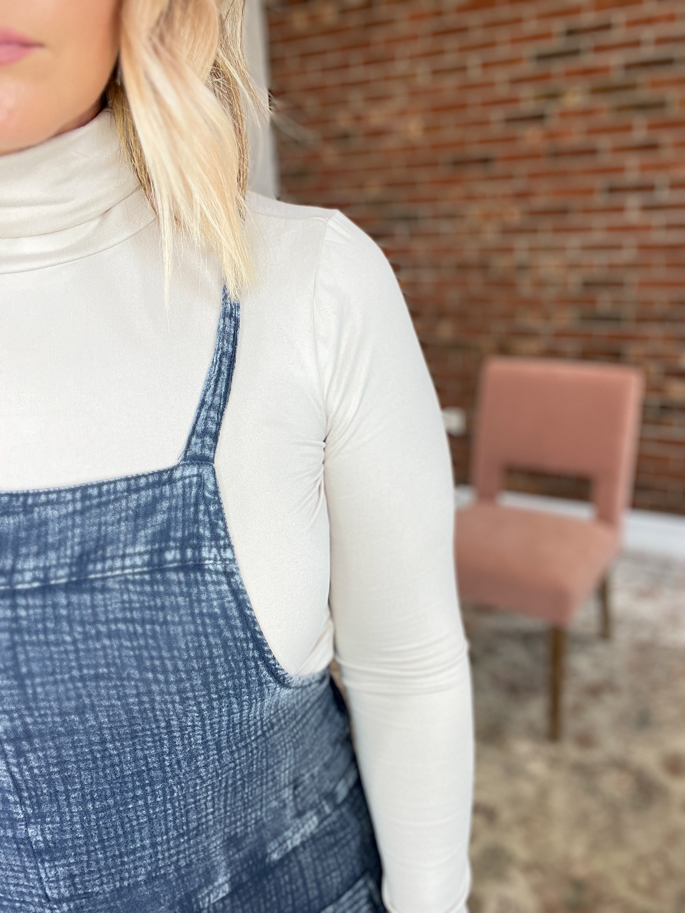 Nothing's Impossible Jumpsuit - Faded Denim