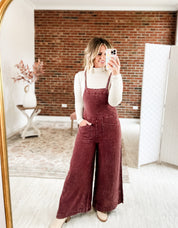 Nothing's Impossible Jumpsuit - Plum