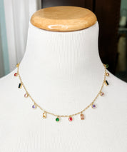 Color CZ Necklace