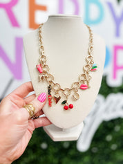 Charmed | Juliette Charm Collector Necklace Base in Shiny Gold