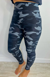 Preppy Pineapple Exclusive Buttery Soft Leggings - Camo