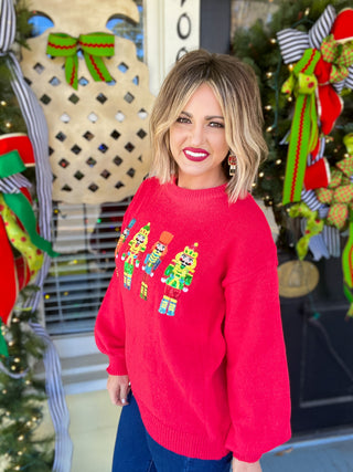A Nutcracker Holiday Sweater Top