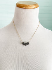 Pave Ball Necklace