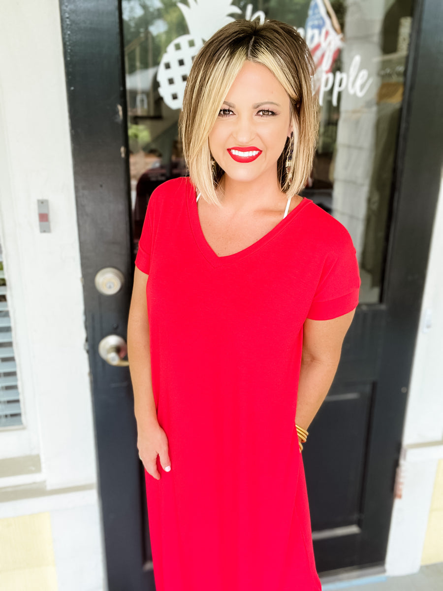 Going Out Maxi Dress Preppy Pineapple Boutique