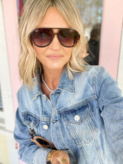 Acetate Frame Sunglasses