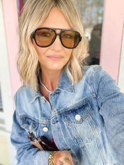 Acetate Frame Sunglasses