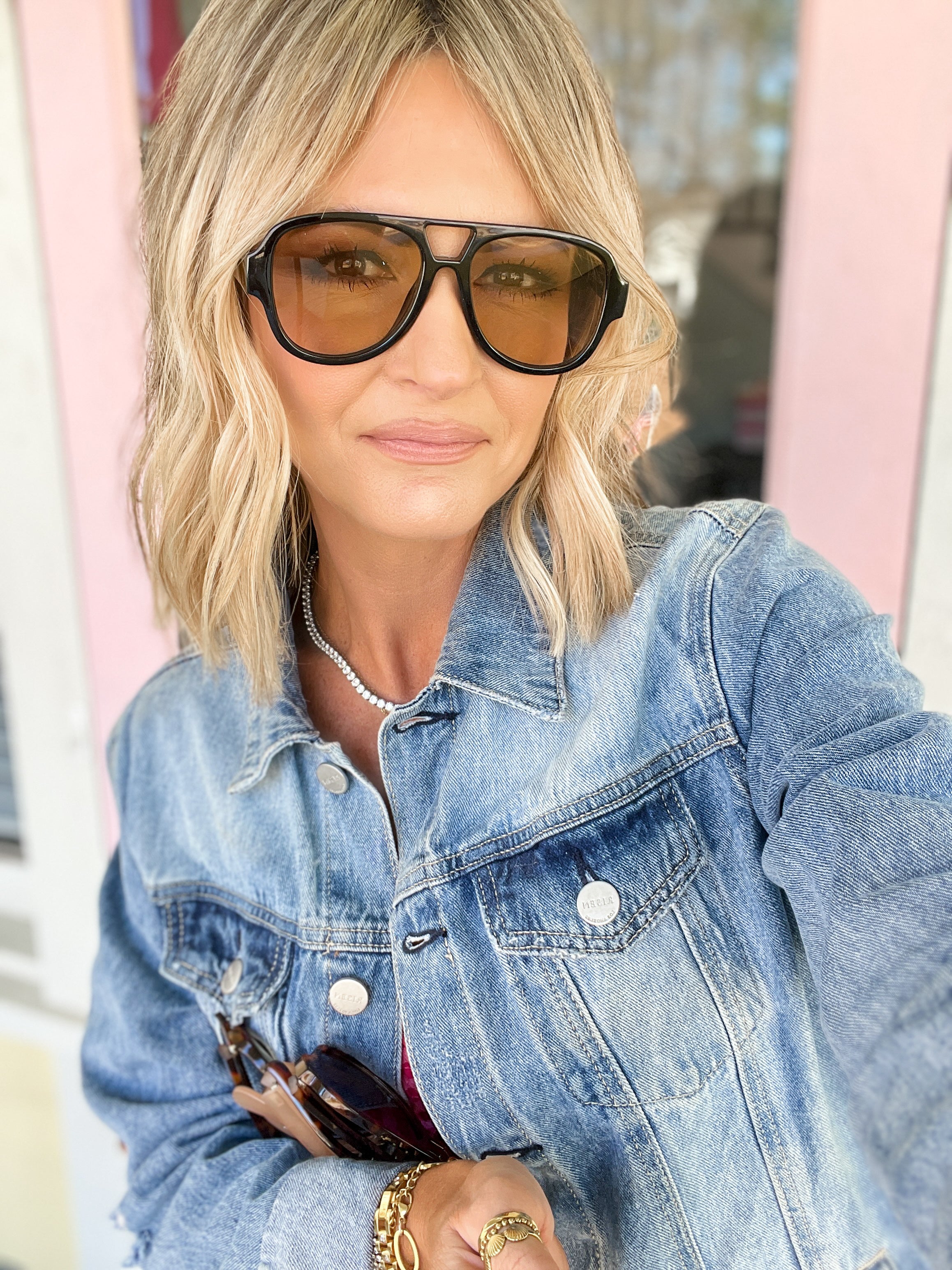 Acetate Frame Sunglasses