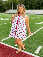 Stewart Simmons University of South Carolina Gamecocks Poplin Tank Dress