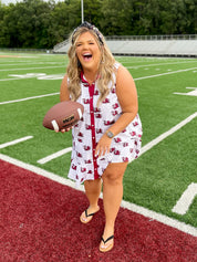 Stewart Simmons University of South Carolina Gamecocks Poplin Tank Dress