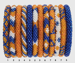 Roll-On® Bracelet Blue and Orange