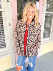 Leopard Love Oversized Jacket