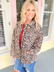 Leopard Love Oversized Jacket