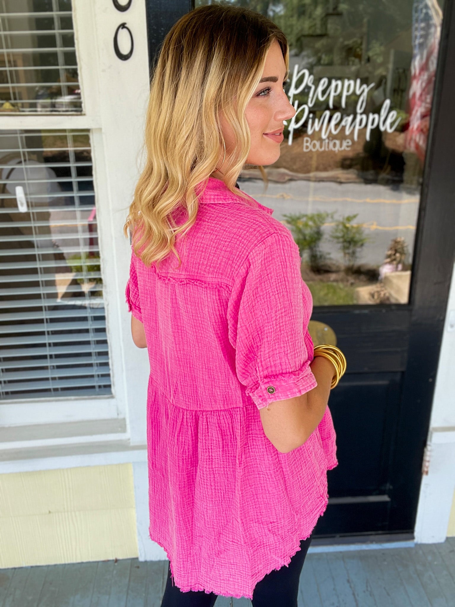 Anything Goes Tunic Top